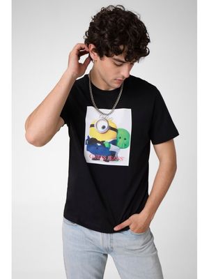 T-shirt męski młodzieżowy Guess ze sklepu: MODIVO w kategorii: T-shirty męskie - zdjęcie WP-EBWP-BKLVO-LN0_0000306143012