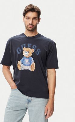 T-shirt męski Guess ze sklepu: MODIVO w kategorii: T-shirty męskie - zdjęcie WP-EBWP-BKLVO-LN0_0000306143043