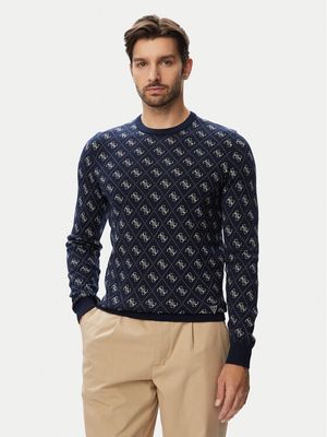 Sweter męski na jesień Guess ze sklepu: MODIVO w kategorii: Swetry męskie - zdjęcie WP-EBWP-BKLVO-LN0_0000306145337