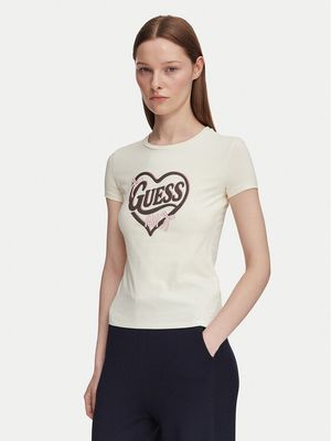 Bluzka damska Guess ze sklepu: MODIVO w kategorii: Bluzki damskie - zdjęcie WP-EBWP-BKLVO-LN0_0000306148260