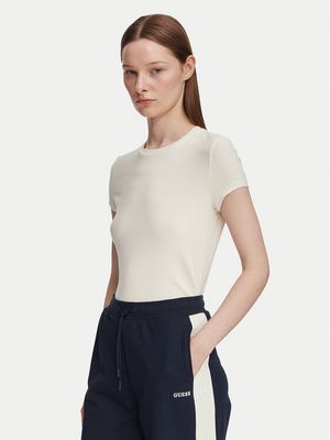 Bluzka damska casual Guess ze sklepu: MODIVO w kategorii: Bluzki damskie - zdjęcie WP-EBWP-BKLVO-LN0_0000306148338