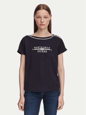 Bluzka damska Guess ze sklepu: MODIVO w kategorii: Bluzki damskie - zdjęcie WP-EBWP-BKLVO-LN0_0000306149434