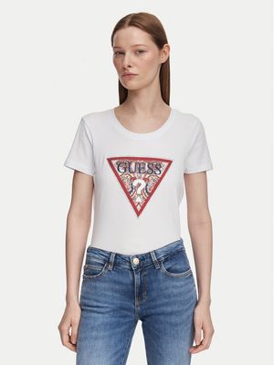 Guess - Bluzka damska ze sklepu: MODIVO w kategorii: Bluzki damskie - zdjęcie WP-EBWP-BKLVO-LN0_0000306150034