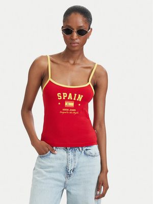 Bluzka damska młodzieżowa Guess Jeans ze sklepu: MODIVO w kategorii: Bluzki damskie - zdjęcie WP-EBWP-BKLVO-LN0_0000306150393