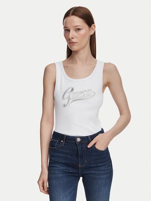 Bluzka damska na lato Guess ze sklepu: MODIVO w kategorii: Bluzki damskie - zdjęcie WP-EBWP-BKLVO-LN0_0000306150447
