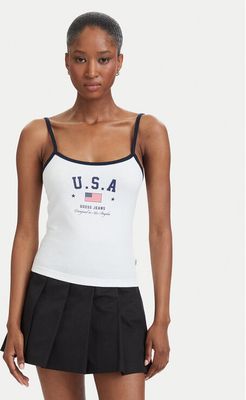 Guess Jeans - Bluzka damska młodzieżowa ze sklepu: MODIVO w kategorii: Bluzki damskie - zdjęcie WP-EBWP-BKLVO-LN0_0000306150492