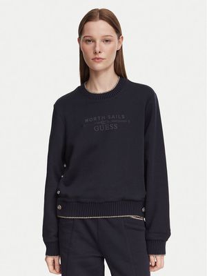 Bluza damska w stylu młodzieżowym Guess ze sklepu: MODIVO w kategorii: Bluzy damskie - zdjęcie WP-EBWP-BKLVO-LN0_0000306150713