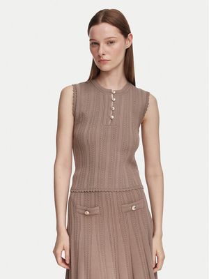 Guess - Bluzka damska ze sklepu: MODIVO w kategorii: Bluzki damskie - zdjęcie WP-EBWP-BKLVO-LN0_0000306150799