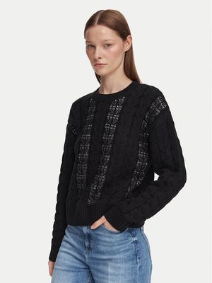 Guess - Sweter damski ze sklepu: MODIVO w kategorii: Swetry damskie - zdjęcie WP-EBWP-BKLVO-LN0_0000306150829