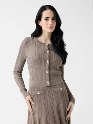 Sweter damski na zimę Guess ze sklepu: MODIVO w kategorii: Swetry damskie - zdjęcie WP-EBWP-BKLVO-LN0_0000306150928