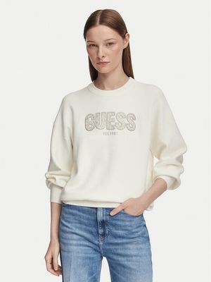 Sweter damski na zimę Guess ze sklepu: MODIVO w kategorii: Swetry damskie - zdjęcie WP-EBWP-BKLVO-LN0_0000306150959