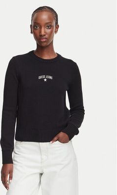 Sweter damski młodzieżowy Guess Jeans ze sklepu: MODIVO w kategorii: Swetry damskie - zdjęcie WP-EBWP-BKLVO-LN0_0000306151055