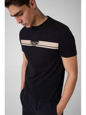 T-shirt męski młodzieżowy wiosenny Guess ze sklepu: MODIVO w kategorii: T-shirty męskie - zdjęcie WP-EBWP-BKLVO-LN0_0000306151529