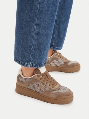Guess - Buty sportowe damskie na wiosnę ze sklepu: MODIVO w kategorii: Buty sportowe damskie - zdjęcie WP-EBWP-BKLVO-LN0_0000306154865