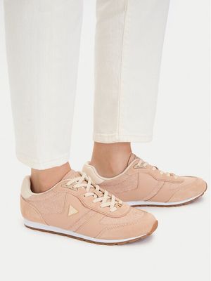 Buty sportowe damskie na wiosnę Guess ze sklepu: MODIVO w kategorii: Buty sportowe damskie - zdjęcie WP-EBWP-BKLVO-LN0_0000306155282