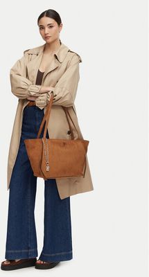 Shopper bag na wakacje boho Guess ze sklepu: MODIVO w kategorii: Torby Shopper bag - zdjęcie WP-EBWP-BKLVO-LN0_0000306157125