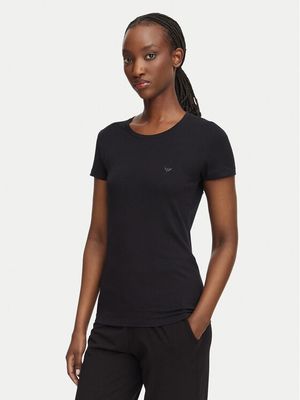 Bluzka damska sportowa gładka Emporio Armani Underwear ze sklepu: MODIVO w kategorii: Bluzki damskie - zdjęcie WP-EBWP-BKLVO-LN0_0000306159426