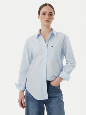 Koszula damska na wiosnę Tommy Jeans ze sklepu: MODIVO w kategorii: Koszule damskie - zdjęcie WP-EBWP-BKLVO-LN0_0000306167544
