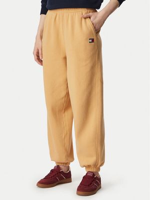 Spodnie damskie na lato Tommy Jeans ze sklepu: MODIVO w kategorii: Spodnie damskie - zdjęcie WP-EBWP-BKLVO-LN0_0000306168213
