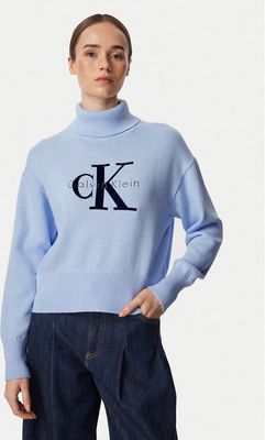 Sweter damski na zimę Calvin Klein Jeans ze sklepu: MODIVO w kategorii: Swetry damskie - zdjęcie WP-EBWP-BKLVO-LN0_0000306169838