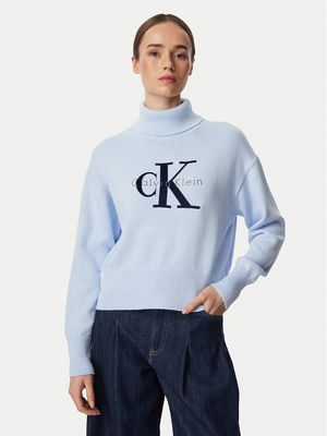 Sweter damski na zimę Calvin Klein Jeans ze sklepu: MODIVO w kategorii: Swetry damskie - zdjęcie WP-EBWP-BKLVO-LN0_0000306169838
