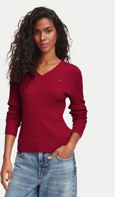 Sweter damski Tommy Hilfiger ze sklepu: MODIVO w kategorii: Swetry damskie - zdjęcie WP-EBWP-BKLVO-LN0_0000306175983