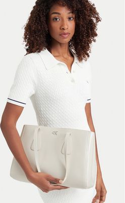 Shopper bag elegancka Calvin Klein ze sklepu: MODIVO w kategorii: Torby Shopper bag - zdjęcie WP-EBWP-BKLVO-LN0_0000306185036