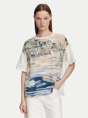 Bluzka damska w stylu młodzieżowym Weekend Max Mara ze sklepu: MODIVO w kategorii: Bluzki damskie - zdjęcie WP-EBWP-BKLVO-LN0_0000306187511