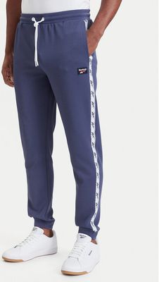 Spodnie męskie sportowe na jesień Reebok ze sklepu: MODIVO w kategorii: Spodnie męskie - zdjęcie WP-EBWP-BKLVO-LN0_0000306188884