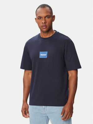 T-shirt męski klasyczny HUGO ze sklepu: MODIVO w kategorii: T-shirty męskie - zdjęcie WP-EBWP-BKLVO-LN0_0000306190580