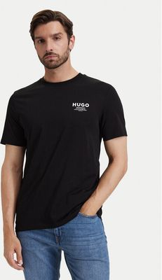 T-shirt męski casual na wiosnę HUGO ze sklepu: MODIVO w kategorii: T-shirty męskie - zdjęcie WP-EBWP-BKLVO-LN0_0000306190740