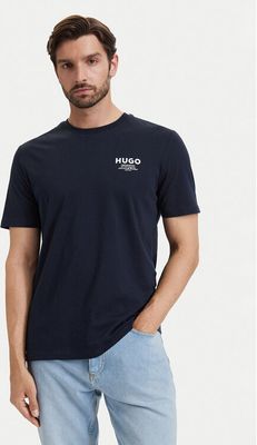 T-shirt męski casual HUGO ze sklepu: MODIVO w kategorii: T-shirty męskie - zdjęcie WP-EBWP-BKLVO-LN0_0000306190788