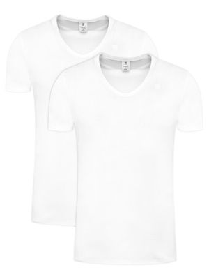 G-Star Raw - T-shirt męski wiosenny casual ze sklepu: MODIVO w kategorii: T-shirty męskie - zdjęcie WP-EBWP-BKLVO-LN0_0000306191587