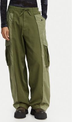 Spodnie damskie G-Star Raw ze sklepu: MODIVO w kategorii: Spodnie damskie - zdjęcie WP-EBWP-BKLVO-LN0_0000306192461