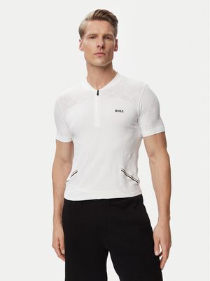 T-shirt męski klasyczny BOSS ze sklepu: MODIVO w kategorii: T-shirty męskie - zdjęcie WP-EBWP-BKLVO-LN0_0000306192720