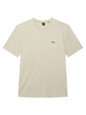 T-shirt męski klasyczny BOSS ze sklepu: MODIVO w kategorii: T-shirty męskie - zdjęcie WP-EBWP-BKLVO-LN0_0000306192935