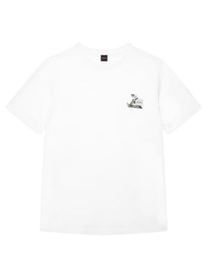 T-shirt męski BOSS ze sklepu: MODIVO w kategorii: T-shirty męskie - zdjęcie WP-EBWP-BKLVO-LN0_0000306194052