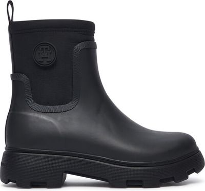 Kalosze damskie na wiosnę jesienne Tommy Hilfiger ze sklepu: MODIVO w kategorii: Kalosze damskie - zdjęcie WP-EBWP-BKLVO-LN0_0000306194410