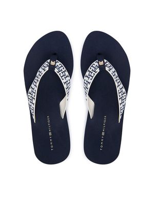 Klapki damskie na lato Tommy Hilfiger ze sklepu: MODIVO w kategorii: Klapki damskie - zdjęcie WP-EBWP-BKLVO-LN0_0000306194908