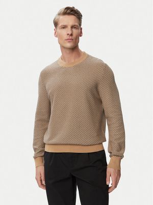 BOSS - Sweter męski jesienny ze sklepu: MODIVO w kategorii: Swetry męskie - zdjęcie WP-EBWP-BKLVO-LN0_0000306199392
