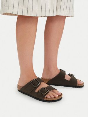 Klapki damskie na lato BIRKENSTOCK ze sklepu: MODIVO w kategorii: Klapki damskie - zdjęcie WP-EBWP-BKLVO-LN0_0000306200098