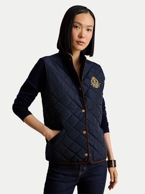 LAUREN RALPH LAUREN - Kamizelka damska jesienna ze sklepu: MODIVO w kategorii: Kamizelki damskie - zdjęcie WP-EBWP-BKLVO-LN0_0000306203044
