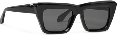 Off White - Okulary przeciwsłoneczne damskie ze sklepu: MODIVO w kategorii: Okulary przeciwsłoneczne damskie - zdjęcie WP-EBWP-BKLVO-LN0_0000306206076