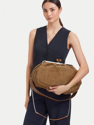 Kopertówka elegancka Weekend Max Mara ze sklepu: MODIVO w kategorii: Kopertówki - zdjęcie WP-EBWP-BKLVO-LN0_0000306209695