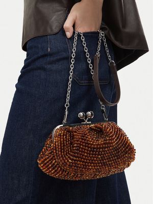 Kopertówka elegancka Weekend Max Mara ze sklepu: MODIVO w kategorii: Kopertówki - zdjęcie WP-EBWP-BKLVO-LN0_0000306209770