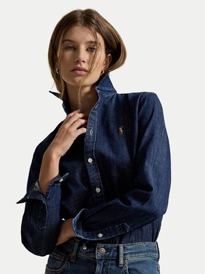 Koszula damska jesienna Polo Ralph Lauren ze sklepu: MODIVO w kategorii: Koszule damskie - zdjęcie WP-EBWP-BKLVO-LN0_0000306211612