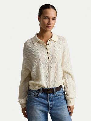 Polo Ralph Lauren - Sweter damski na zimę ze sklepu: MODIVO w kategorii: Swetry damskie - zdjęcie WP-EBWP-BKLVO-LN0_0000306212015