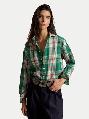 Koszula damska na zimę Polo Ralph Lauren ze sklepu: MODIVO w kategorii: Koszule damskie - zdjęcie WP-EBWP-BKLVO-LN0_0000306212459