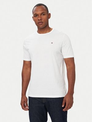T-shirt męski elegancki Tommy Hilfiger ze sklepu: MODIVO w kategorii: T-shirty męskie - zdjęcie WP-EBWP-BKLVO-LN0_0000306213739