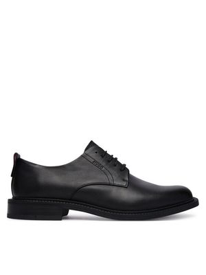 Buty eleganckie męskie jesienne HUGO ze sklepu: MODIVO w kategorii: Buty eleganckie męskie - zdjęcie WP-EBWP-BKLVO-LN0_0000306220485